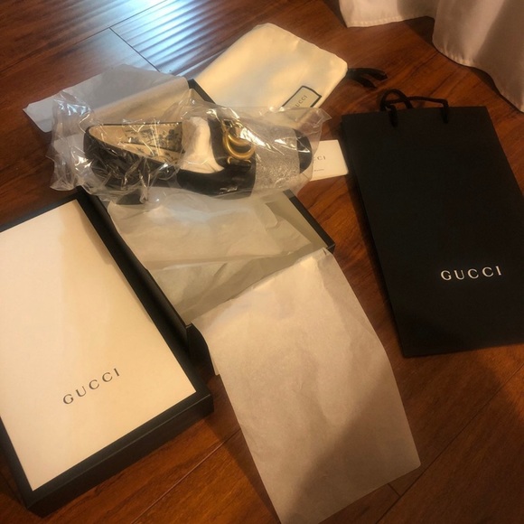 Gucci Victoire 55mm Double G pumps rare NWT - Picture 8 of 12